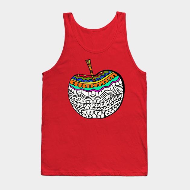 abstract apple Tank Top by DrDesign